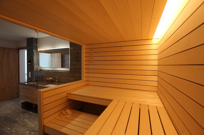 Neues Referenzobjekt – Bio Sauna im Badezimmer