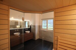 Sauna Innenansicht - Ging Saunabau AG